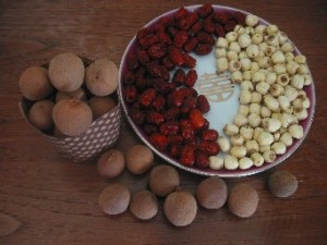 longans red dates lotus seeds for tea ceremony